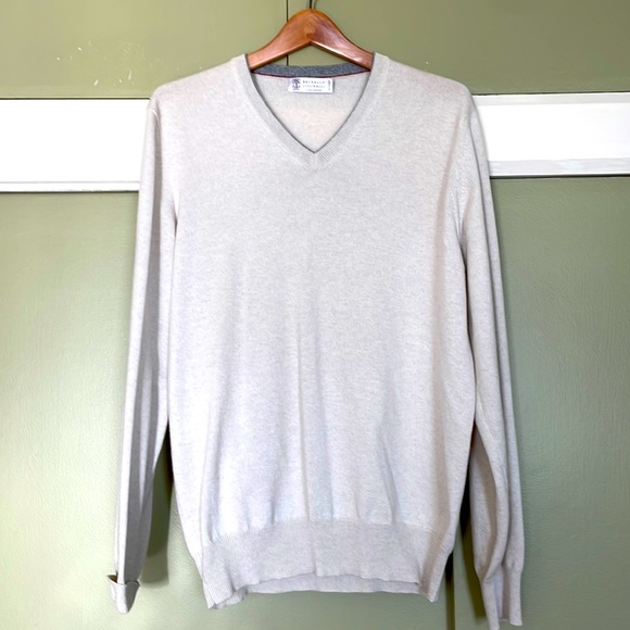 Brunello Cucinelli Other - Beautiful Brunello Cucinelli Cashmere V-neck Sweater